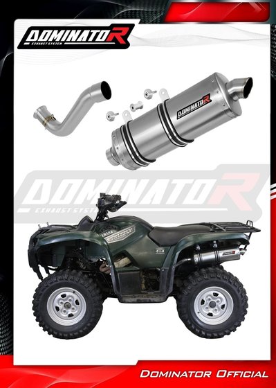 YFM 700 GRIZZLY (2007 - 2015) exhaust silencer muffler p7 + db killer | Dominator