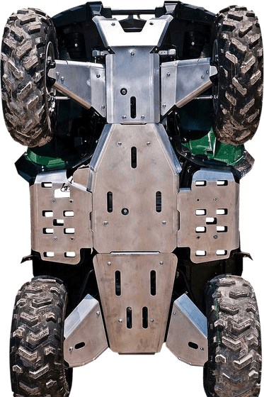 YFM 550 GRIZZLY (2009 - 2014) skid plate for yamaha (2 pieces) | MOOSE RACING