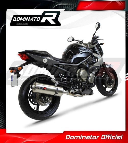 XJ6 DIVERSION F (2009 - 2016) exhaust full system silencer oval | Dominator