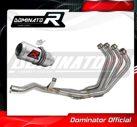 XJ6 DIVERSION F (2009 - 2016) exhaust full system silencer gp + db killer | Dominator