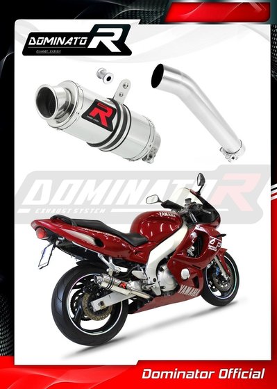 YZF 600 R THUNDERCAT (1996 - 2006) exhaust silencer gp1 | Dominator