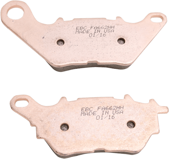 YZF R3 (2015 - 2022) usa made double-h series sintered brake pads | EBC