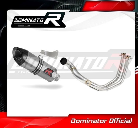 FZ 07 (2021 - 2022) full exhaust system hp8 + db killer | Dominator