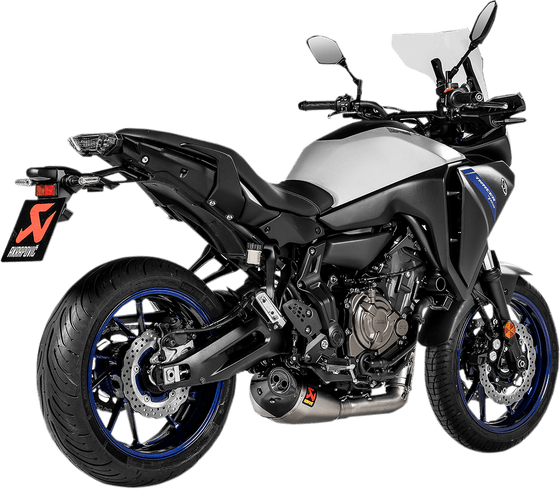 FZ 07 (2021 - 2022) racing line exhaust system | AKRAPOVIC