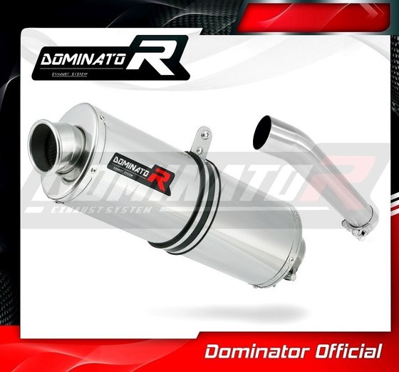 FZS 600 FAZER (1998 - 2003) exhaust silencer oval | Dominator