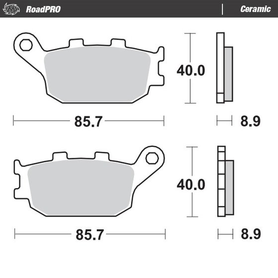 XJ6 DIVERSION N (2013 - 2014) ceramic brake pad | MOTO-MASTER