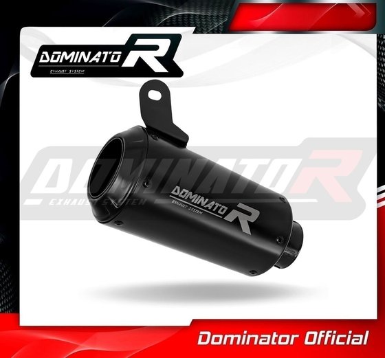 YZF R6 (2006 - 2016) exhaust silencer muffler gps black | Dominator