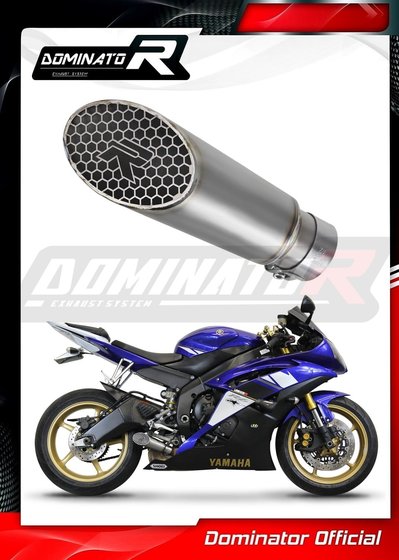 YZF R6 (2006 - 2016) exhaust megaphone titanium gp3 | Dominator