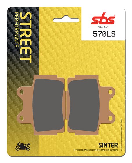 SRX 250 (1984 - 1990) brakepads sintered rear | SBS