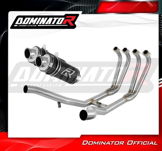 XJ 900 S DIVERSION (1994 - 2003) full exhaust system collector silencer gp1 black + db killer | Dominator