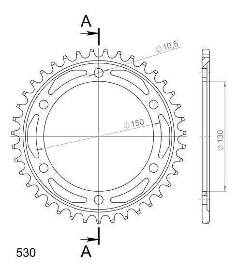 FJ 1200 (1991 - 1996) supersprox / jt rear sprocket 859.39 | Supersprox