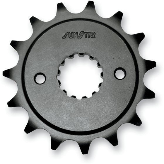 FZR 600 (1990 - 1999) 16t 520 pitch black steel front replacement sprocket | SUNSTAR SPROCKETS