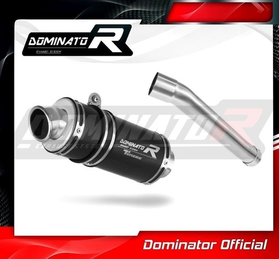 TENERE 700 (2019 - 2020) exhaust silencer muffler gp1 black | Dominator