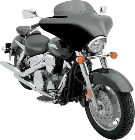 XV 1900 RAIDER (2008 - 2017) standard black batwing fairing windshield - 5" | MEMPHIS SHADES HD