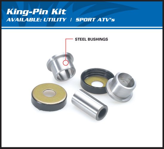 YFM 225 (1986 - 1988) king pin kit | All Balls