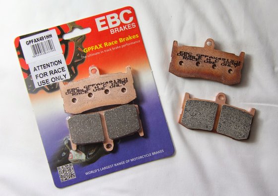 TZR 50 (1997 - 2000) gpfax sintered road brake pads | EBC