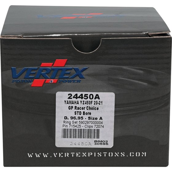 YZ 450 FX (2021 - 2023) forged gp racer's choice piston kit | Vertex