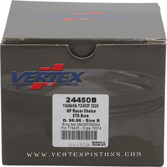 YZ 450 FX (2021 - 2023) forged gp racer's choice piston kit | Vertex