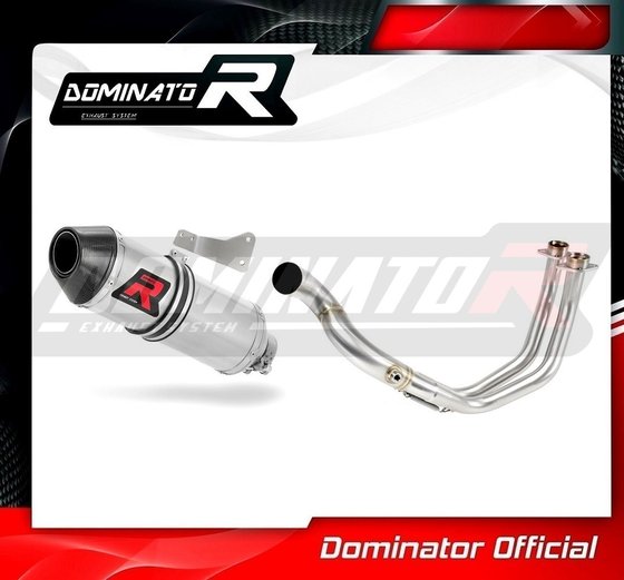 FZ 07 (2014 - 2020) exhaust full system silencer hp3 + db killer | Dominator