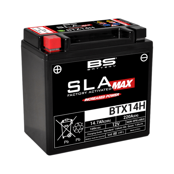 FJ 1200 (1991 - 1997) btx14h sla max battery | BS BATTERY