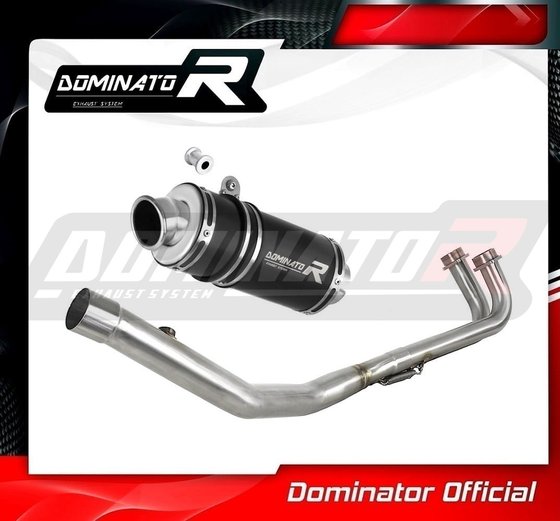 XP 500/530/560 T-MAX (2008 - 2011) full exhaust system silencer gp1 black | Dominator