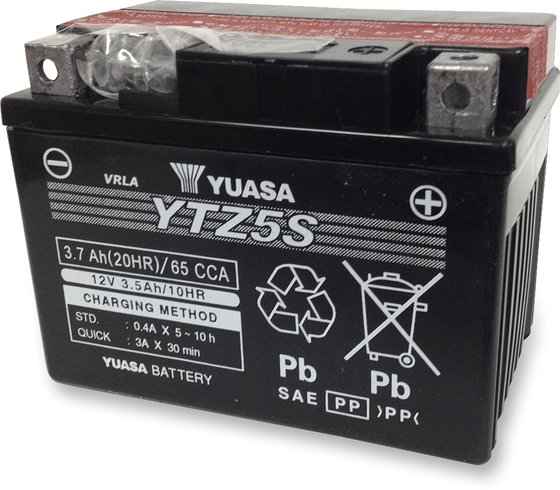 MT 125 (2020 - 2021) maintenance-free replacement battery | YUASA