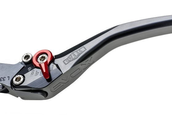 YZF R1 (2009 - 2014) evo black/red brake lever | TITAX