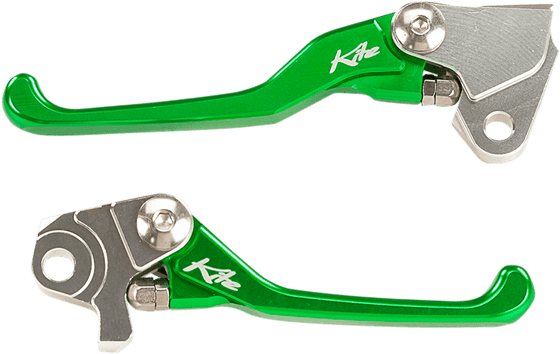 YZ 250 (2008 - 2014) green clutch and brake lever set for kx | KITE