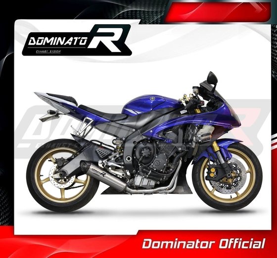 YZF R6 (2006 - 2016) full exhaust system silencer hp8 | Dominator