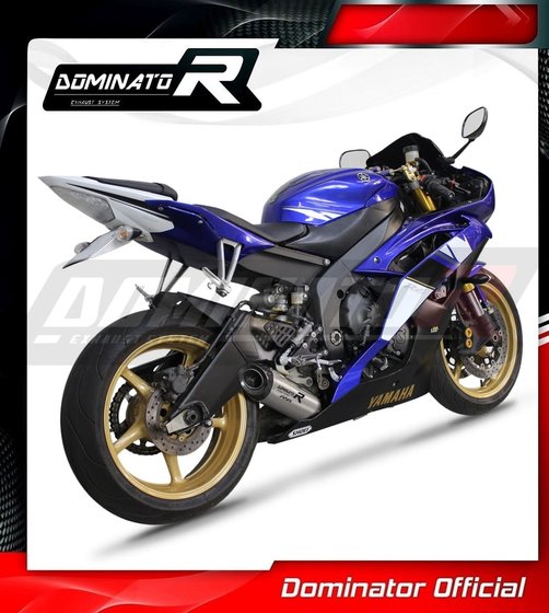 YZF R6 (2006 - 2016) full exhaust system silencer hp8 | Dominator