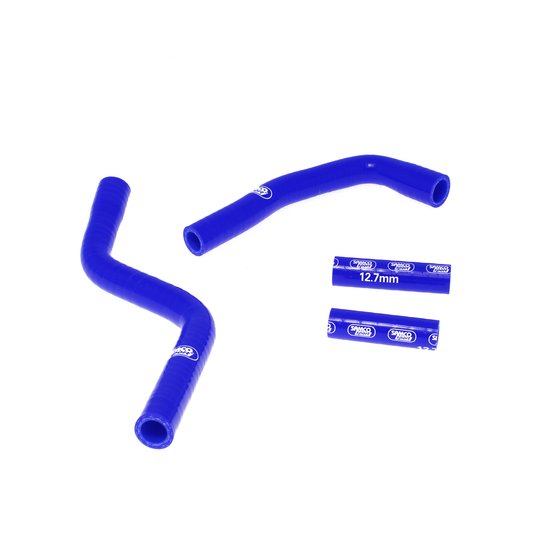 YZ 125 (2002 - 2022) silicone radiator hose kit (blue) | SAMCO SPORT