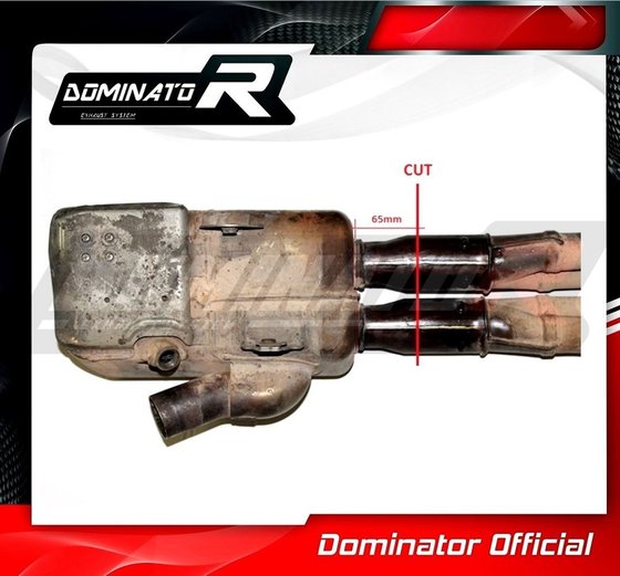 YZF R6 (2006 - 2009) exhaust cat eliminator decat | Dominator