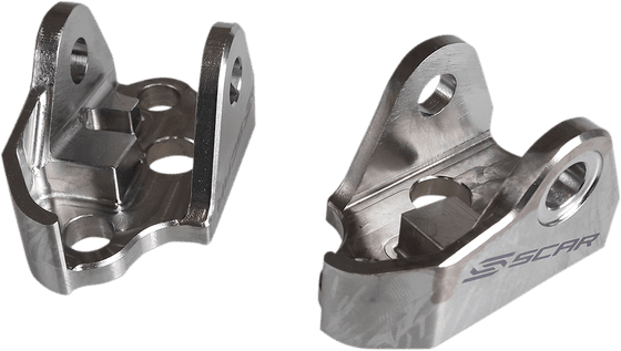 YZ 250 FX (2015 - 2022) titanium footpeg bracket | SCAR