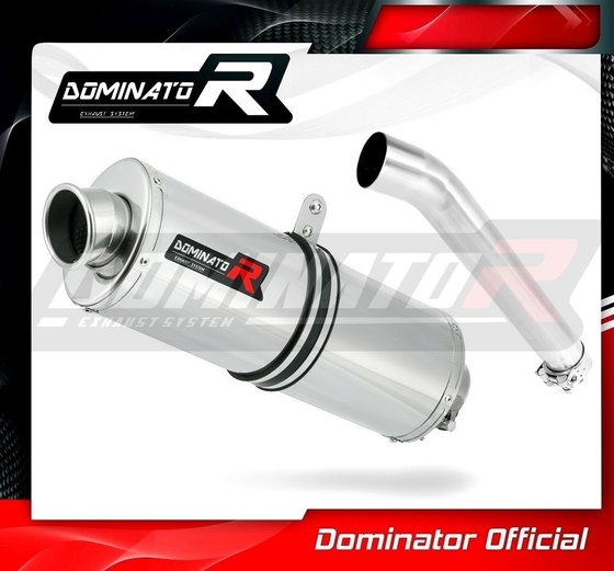 FZR 600 (1994 - 1999) exhaust silencer oval | Dominator