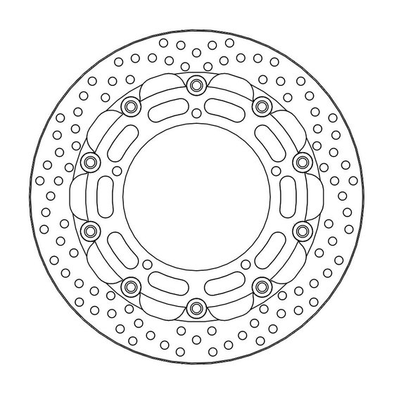 YZF R6 (1999 - 2022) moto-master racing halo brakedisc front 5,5mm yamaha: fz6, yzf r6 | MOTO-MASTER