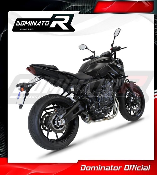 MT 07 (2021 - 2022) full exhaust system hp8 + db killer | Dominator