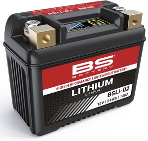 YBR 125 (2005 - 2016) lithium battery | BS BATTERY