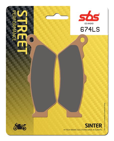 DT 125 X (2005 - 2008) brakepads sintered rear | SBS