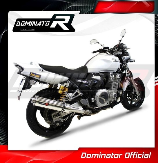 XJR 1300 (2007 - 2016) exhaust silencer round | Dominator