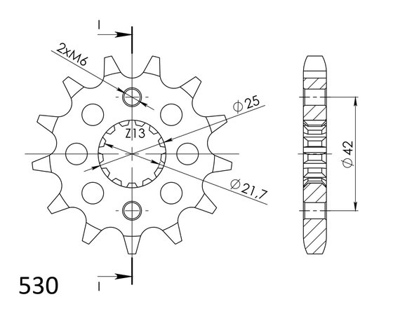 FZS 600 FAZER (1998 - 2003) supersprox / jt front sprocket 513.15 | Supersprox