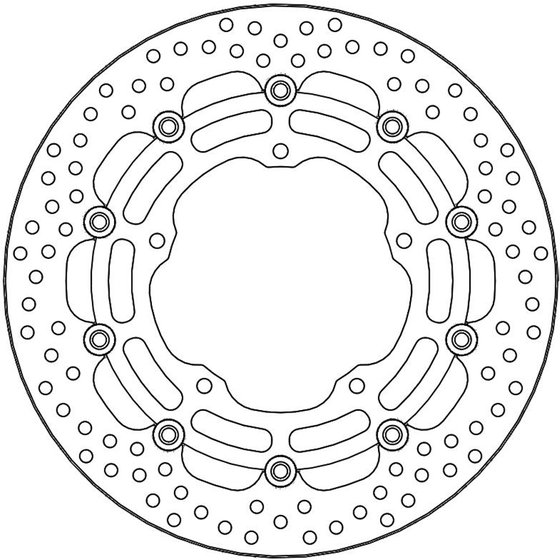 YZF R1 (2015 - 2022) halo t-floater brake rotor | MOTO-MASTER