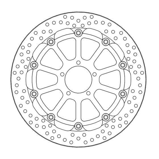 YZF R1 SP (2006 - 2006) halo racing brake disc | MOTO-MASTER