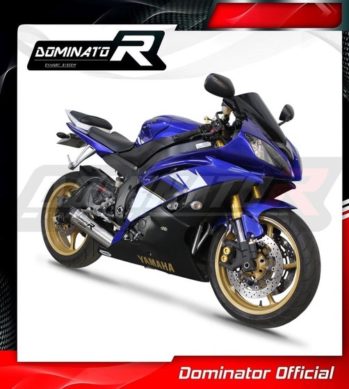 YZF R6 (2006 - 2016) full exhaust system silencer hp8 | Dominator