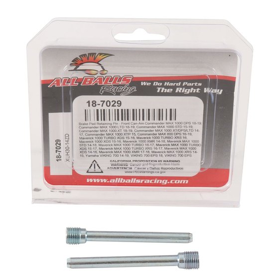 YXE 850 WOLVERINE (2016 - 2022) brake pad retaining pin - front | All Balls