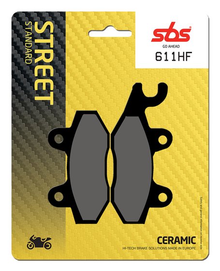 XTZ 750 SUPER TENERE (1989 - 1995) brakepads ceramic | SBS