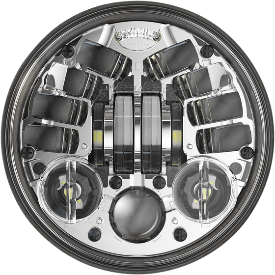 XVS 950 A MIDNIGHT STAR (2009 - 2017) adaptive led headlight - chrome (5.75") | J.W. SPEAKER