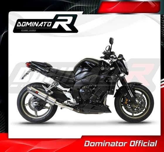 FZ1 S FAZER (2006 - 2015) exhaust silencer round | Dominator