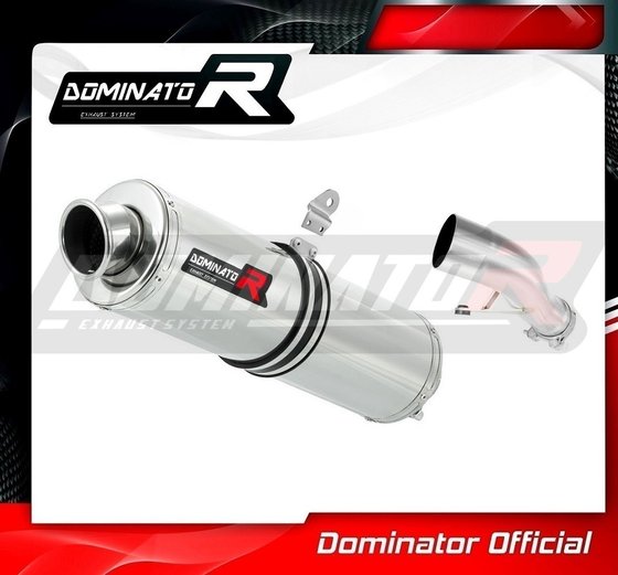 FZ1 S FAZER (2006 - 2015) exhaust silencer round | Dominator