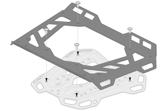 TENERE 700 (2019 - 2022) adventure-rack extension for luggage | SW-MOTECH