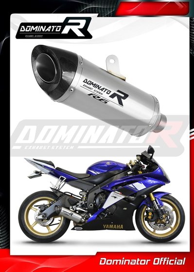 YZF R6 (2006 - 2016) exhaust silencer muffler hp8 | Dominator